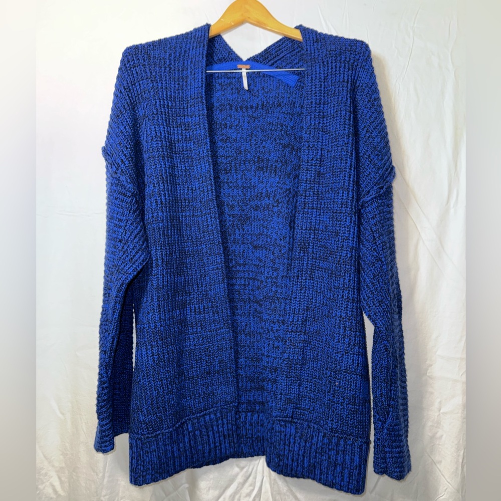 Free People Royal Blue Women's Cardigan
